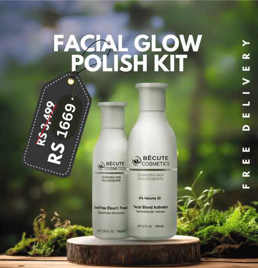 BECUTE FACIAL GLOW SKIN POLISH KIT