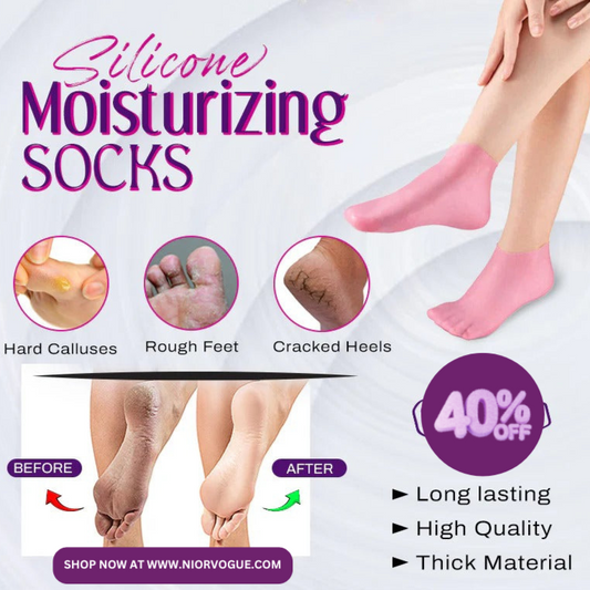 SILICONE  MOISTURIZING SOCKS