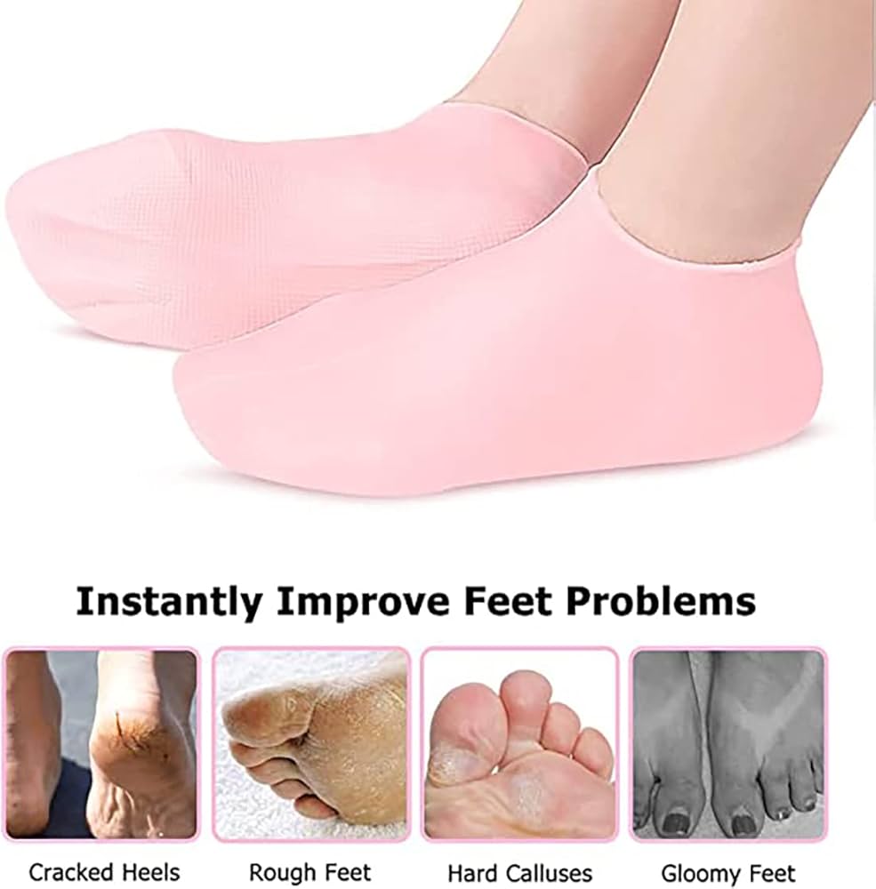 SILICONE  MOISTURIZING SOCKS